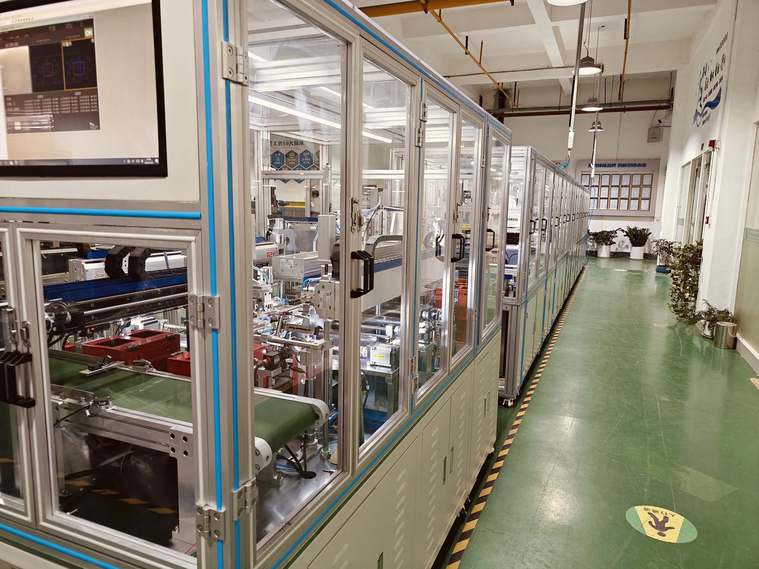 执行器组装测试线体